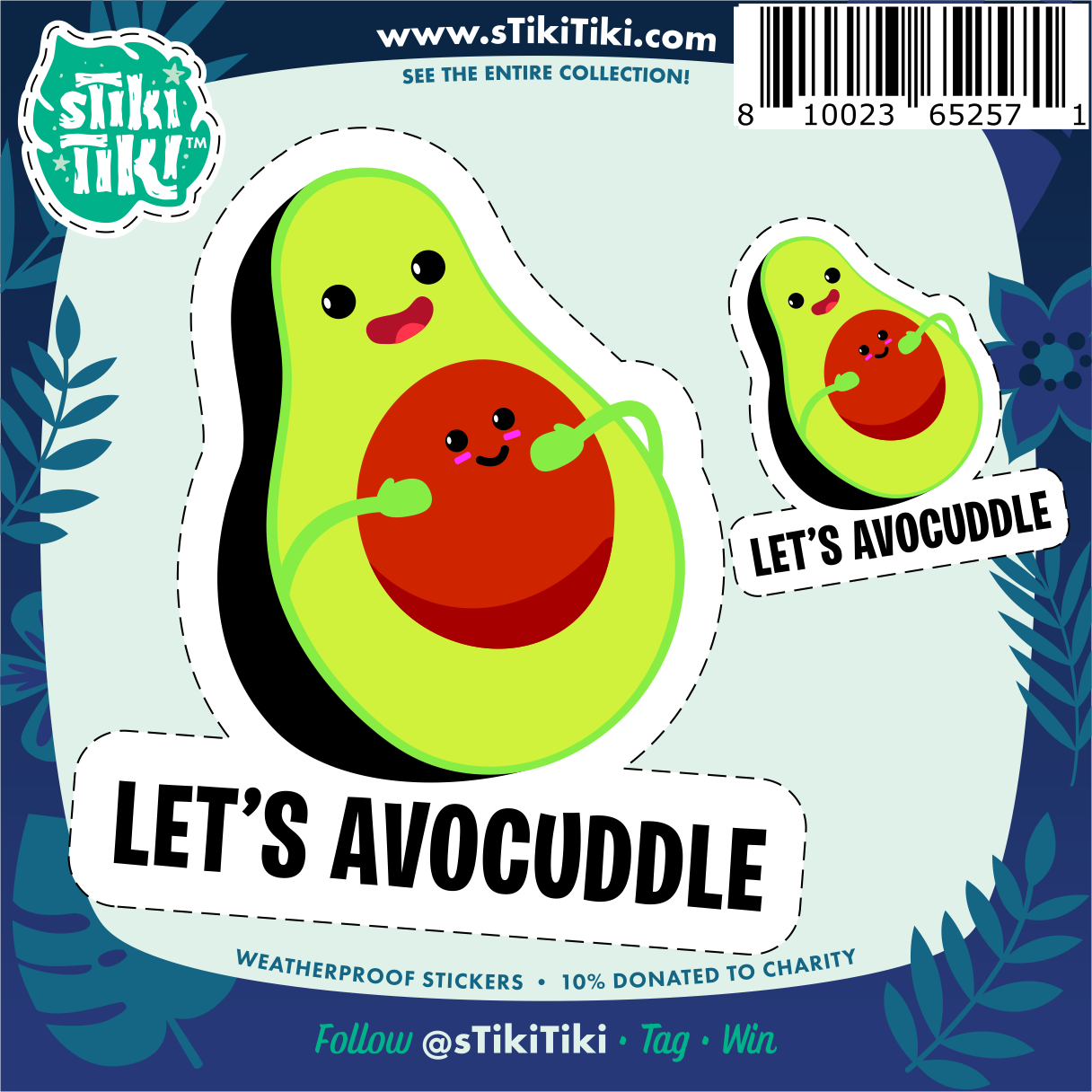 Maxi Gomma - Let's Avocuddle AVOCADO